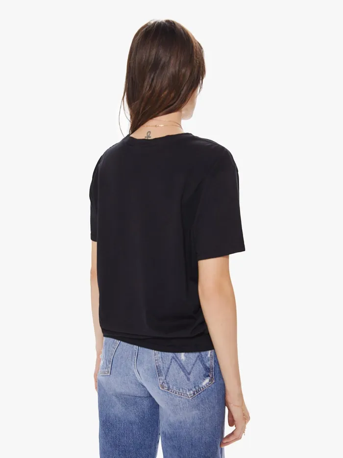 Women Tees Mother Denim The Rowdy Black