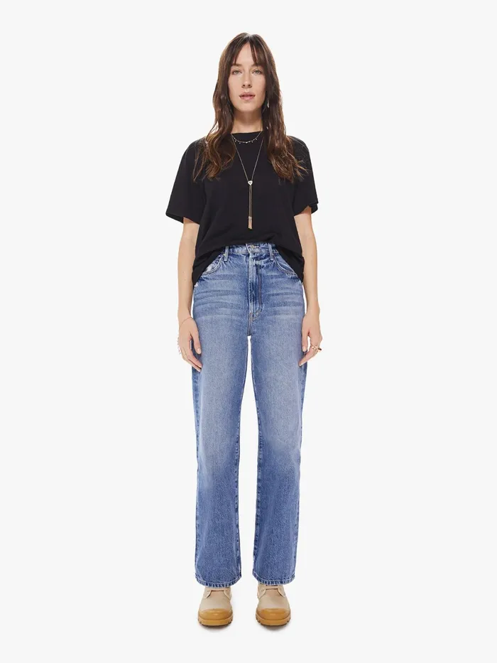 Women Tees Mother Denim The Rowdy Black
