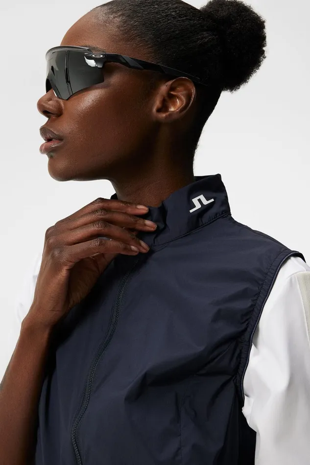 Women Tenley Vest JL Navy JLindeberg Vests