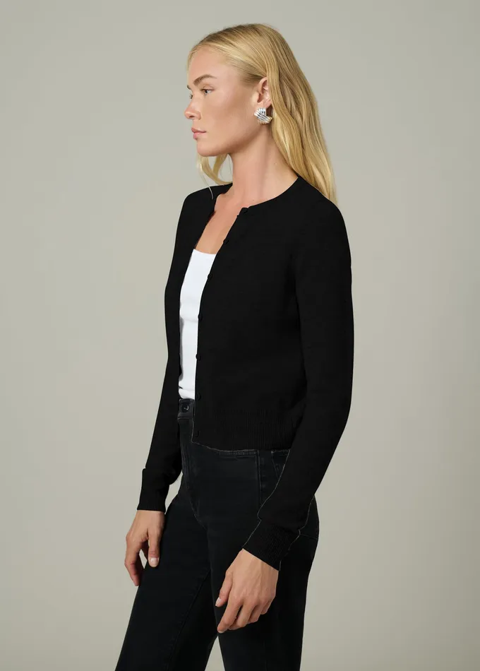Women THE DANI CASHMERE CARDIGAN Black Tops Joe8217s Jeans