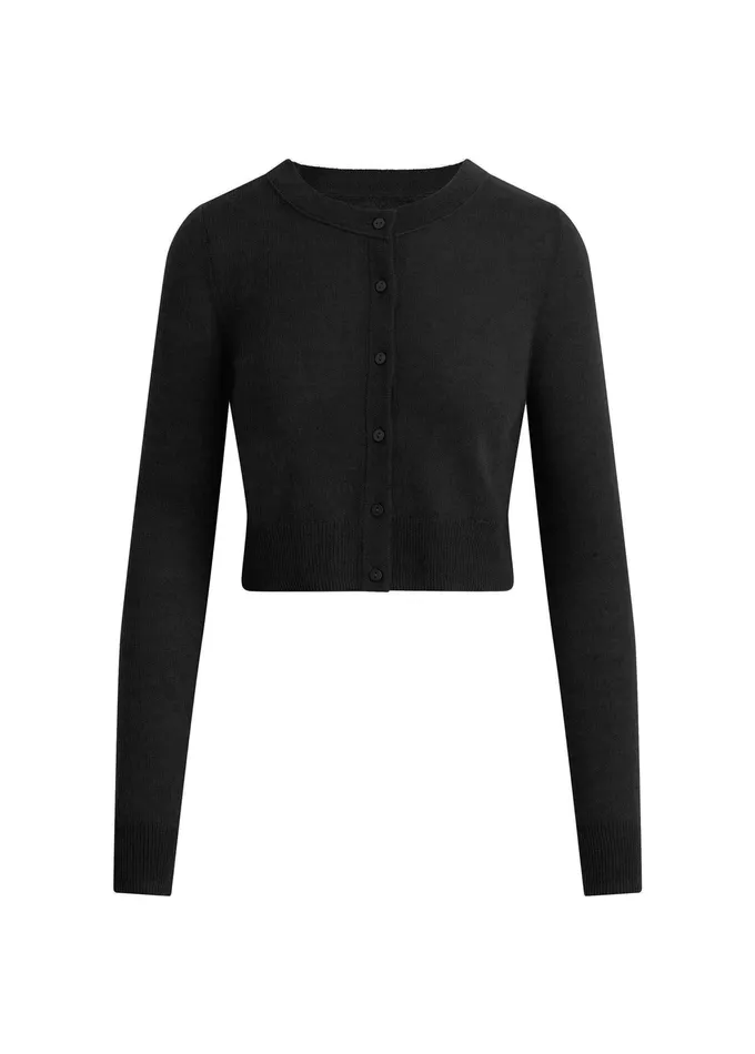 Women THE DANI CASHMERE CARDIGAN Black Tops Joe8217s Jeans
