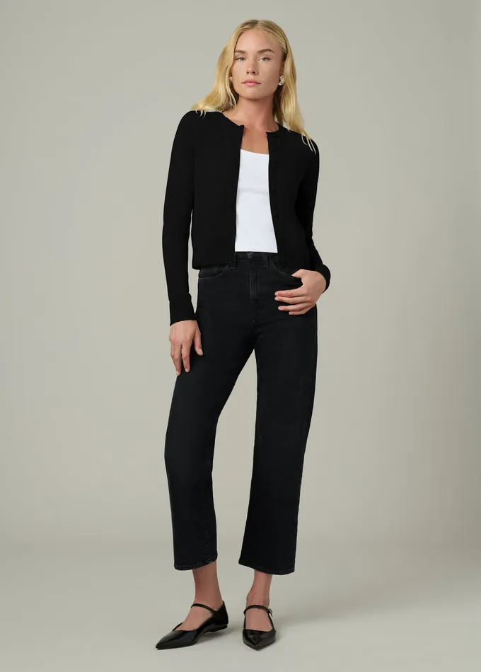 Women THE DANI CASHMERE CARDIGAN Black Tops Joe8217s Jeans