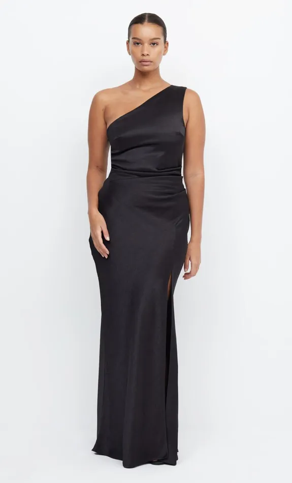 Women THE DREAMER ASYM DRESS 8211 BLACK Bec Bridge Maxi Dresses