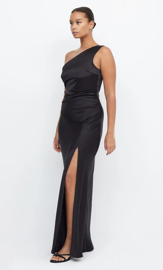 Women THE DREAMER ASYM DRESS 8211 BLACK Bec Bridge Maxi Dresses