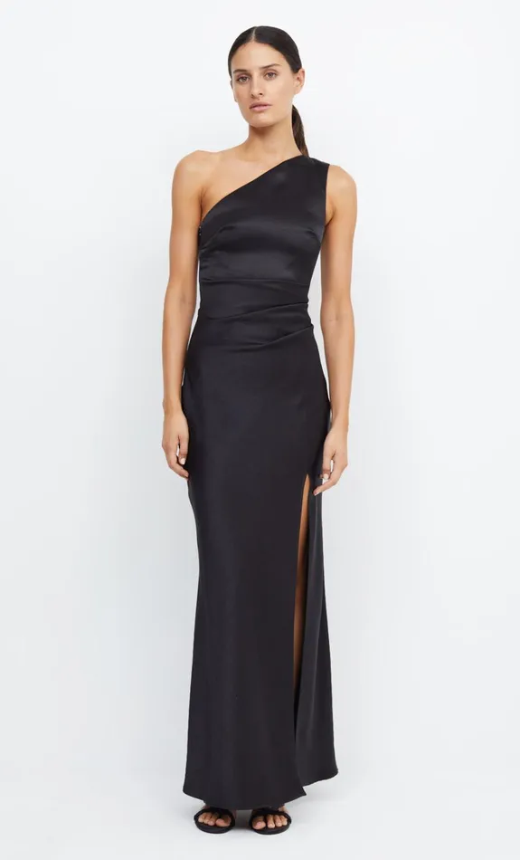 Women THE DREAMER ASYM DRESS 8211 BLACK Bec Bridge Maxi Dresses