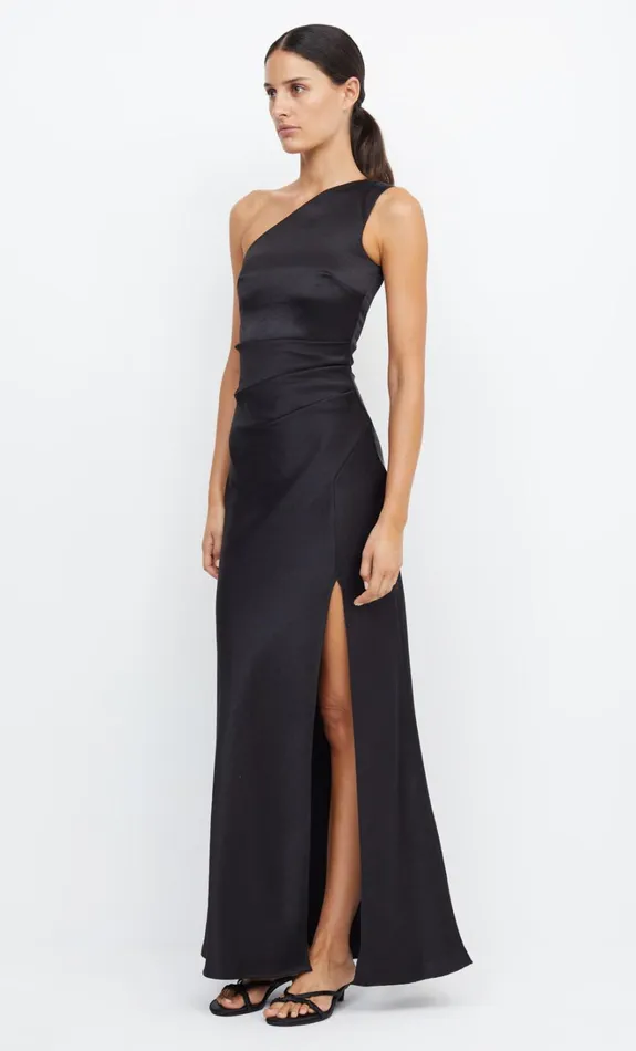 Women THE DREAMER ASYM DRESS 8211 BLACK Bec Bridge Maxi Dresses