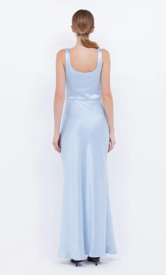 Women THE DREAMER SQUARE NECK DRESS 8211 DUSTY BLUE Bec Bridge Bridesmaid Dresses