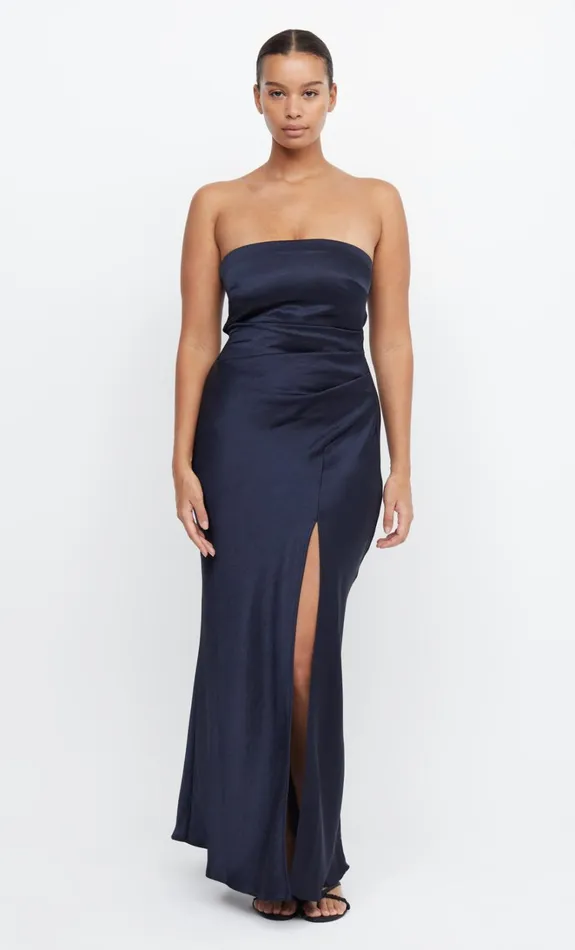Women THE DREAMER STRAPLESS DRESS 8211 INK Bec Bridge Bridesmaid Dresses