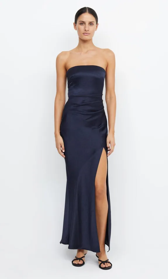 Women THE DREAMER STRAPLESS DRESS 8211 INK Bec Bridge Bridesmaid Dresses