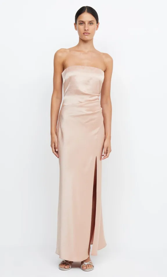 Women THE DREAMER STRAPLESS DRESS 8211 ROSE GOLD Bec Bridge Maxi Dresses