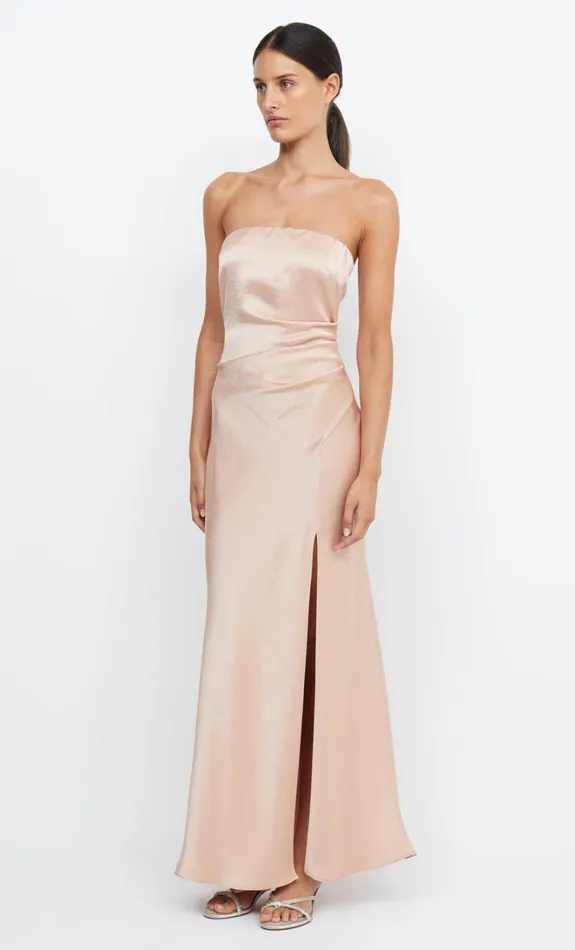 Women THE DREAMER STRAPLESS DRESS 8211 ROSE GOLD Bec Bridge Maxi Dresses