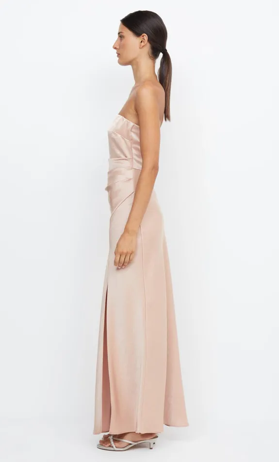 Women THE DREAMER STRAPLESS DRESS 8211 ROSE GOLD Bec Bridge Maxi Dresses