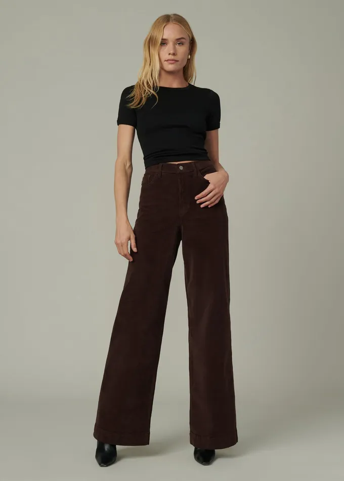Women THE MIA Coffee Bean Wide Leg Joe8217s Jeans