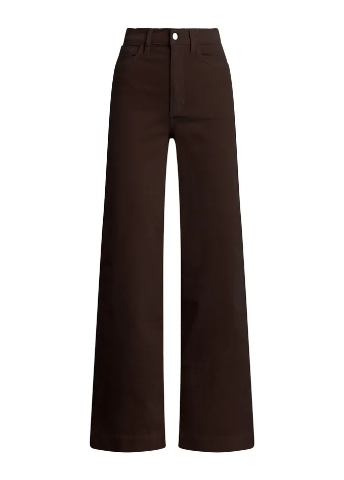 Women THE MIA Coffee Bean Wide Leg Joe8217s Jeans