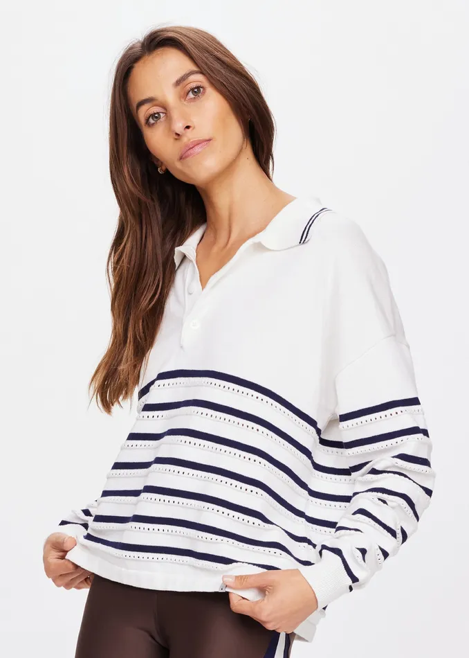 Women THE UPSIDE WONDER KNIT POLO Knitwear