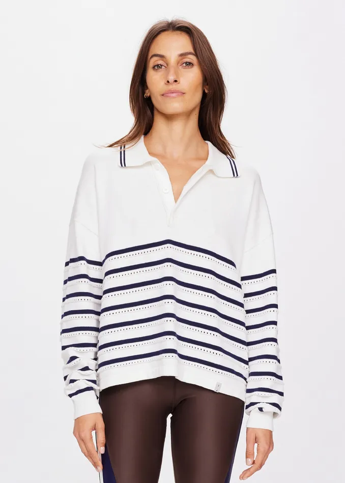 Women THE UPSIDE WONDER KNIT POLO Knitwear