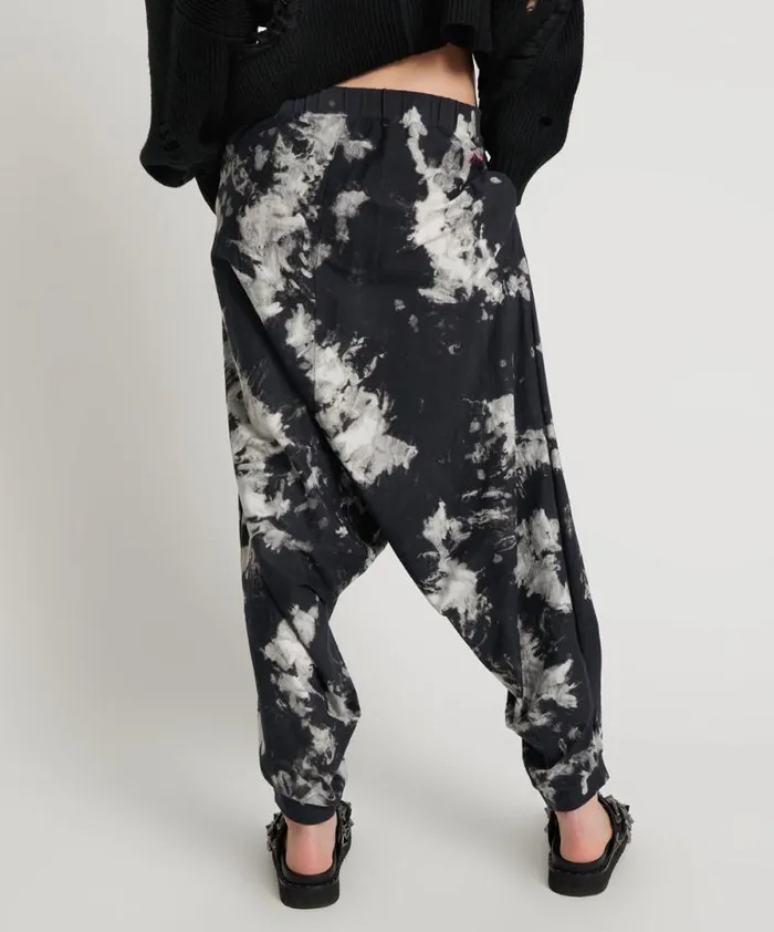 Women TIE DYE ORGANIC HAREM PANT One Teaspoon Bottoms Women TIE DYE ORGANIC HAREM PANT One Teaspoon Bottoms