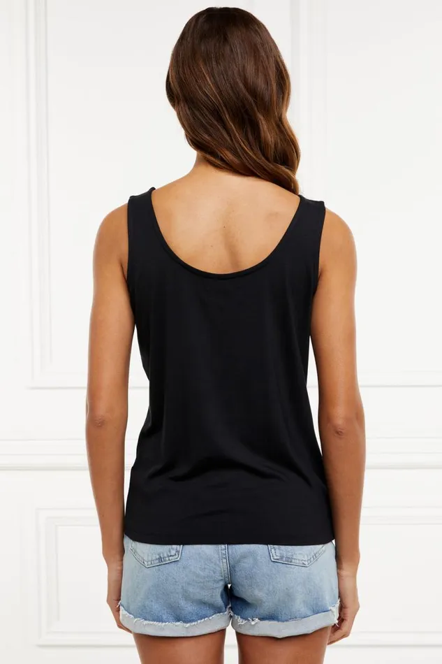 Women Tops Holland Cooper Vest Black Women Tops Holland Cooper Vest Black