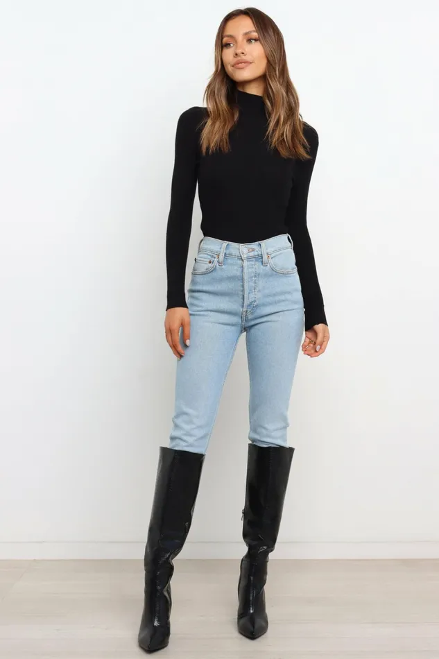 Women Tops Petal and Pup Alfie Top Black