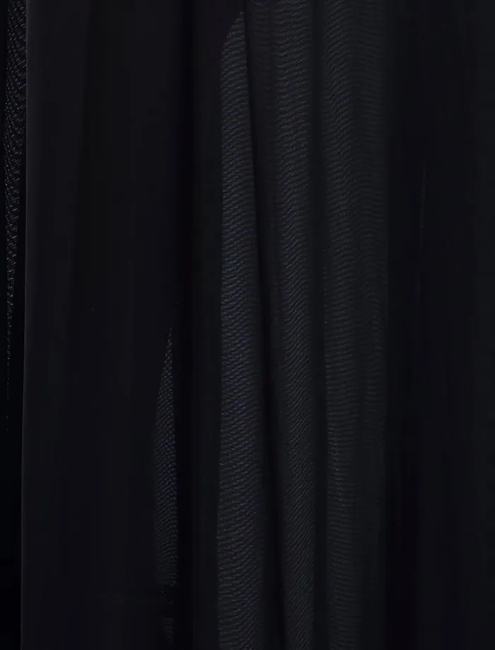 Women Ularia One Sleeve Evening Gown Black Combo BCBG Dresses