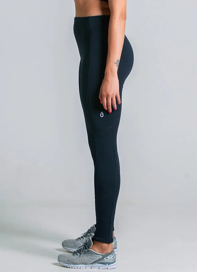 Women Ultimate Legging Black Dona Jo Leggings and Capris