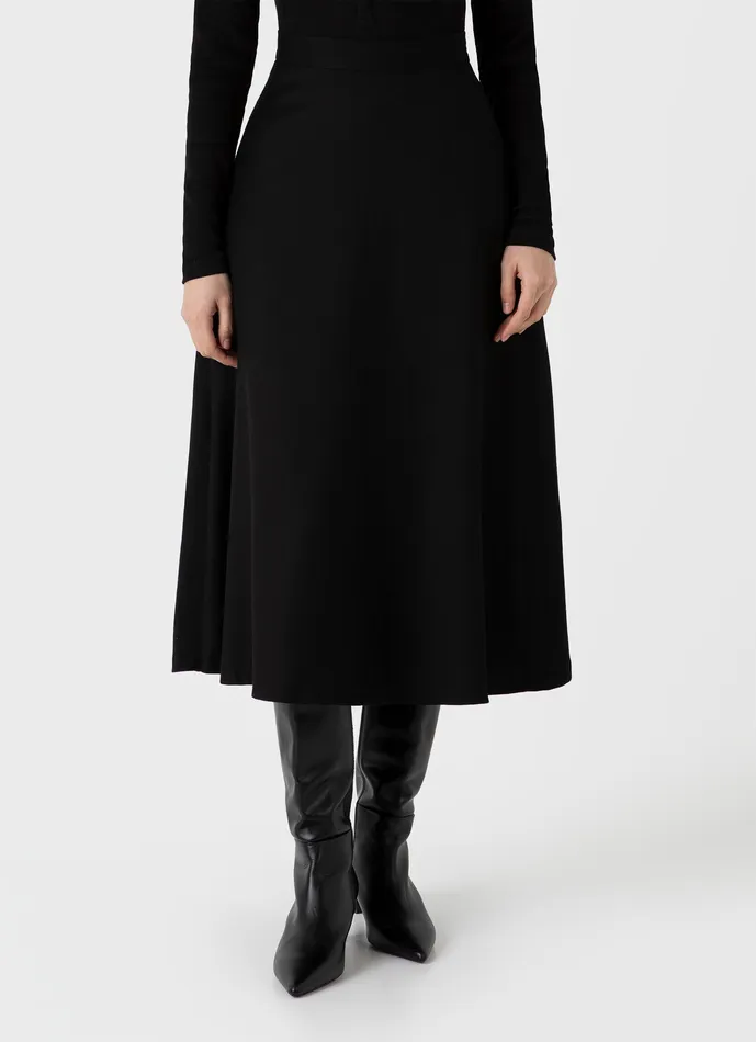 Women ussunspel Aline Skirt Black Dresses and Skirts