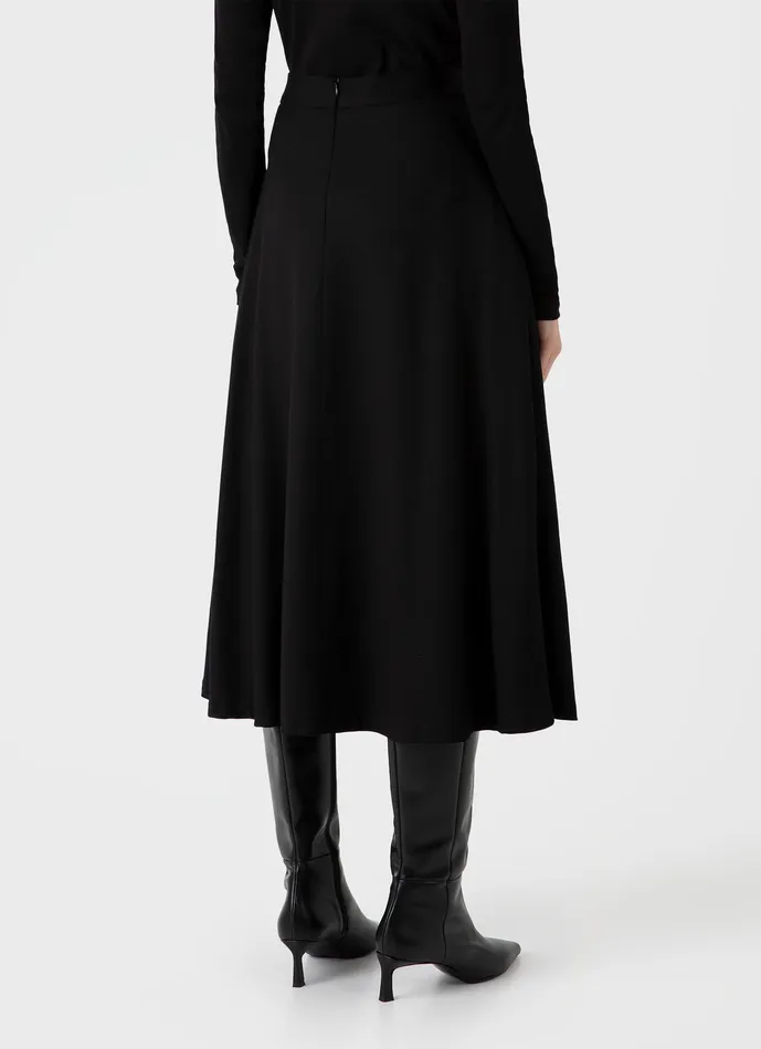 Women ussunspel Aline Skirt Black Dresses and Skirts