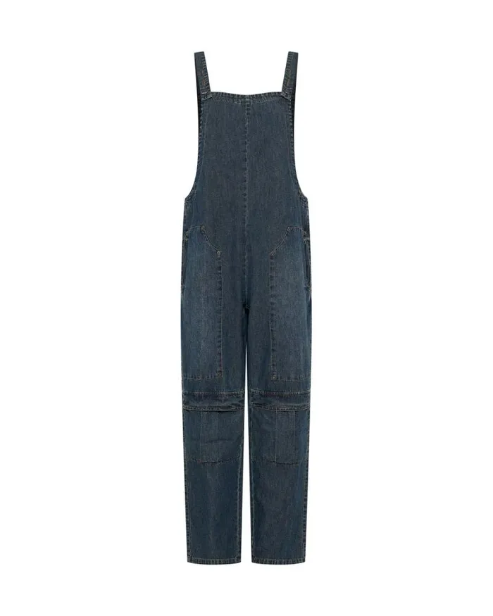 Women USED BLUE HEROES JUMPSUIT One Teaspoon Denim Jumpsuits Women USED BLUE HEROES JUMPSUIT One Teaspoon Denim Jumpsuits