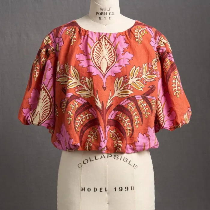 Women Verenia Linen Top Sunset Sundance Catalog Tops Women Verenia Linen Top Sunset Sundance Catalog Tops