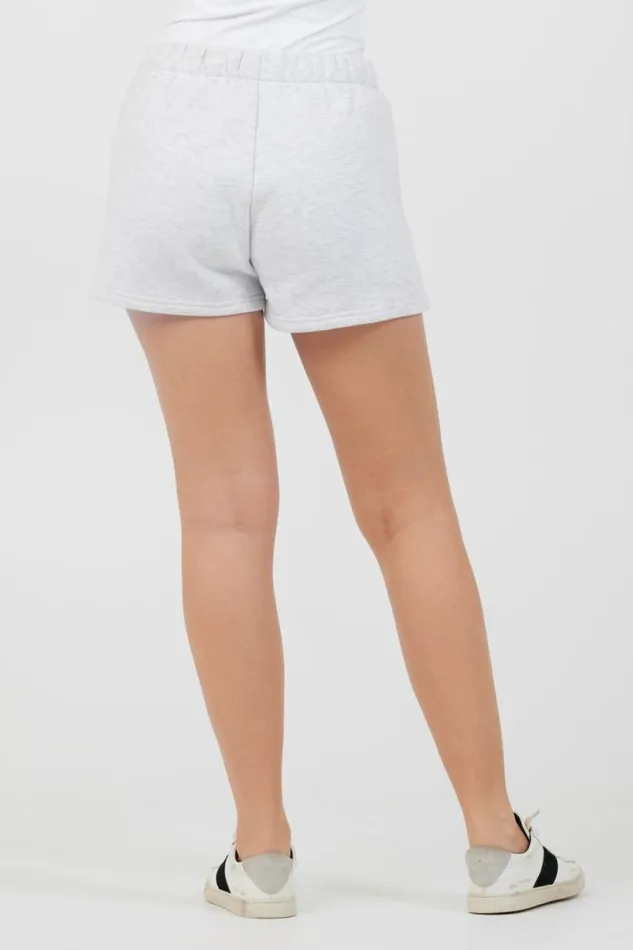 Women Vintage Havana All Bottoms Grey Icicle Essential Fleece Shorts Grey Icicle