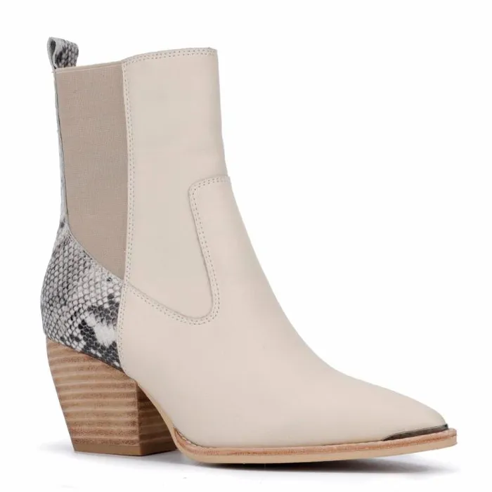 Women Vintage Havana Boots Booties Demarest 8211 Ice Ice