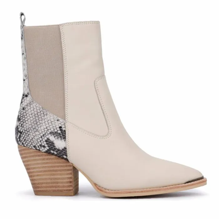 Women Vintage Havana Boots Booties Demarest 8211 Ice Ice