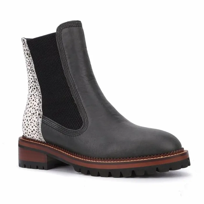 Women Vintage Havana Boots Booties Fairview 8211 Black Wild Cheetah Black Wild Cheetah