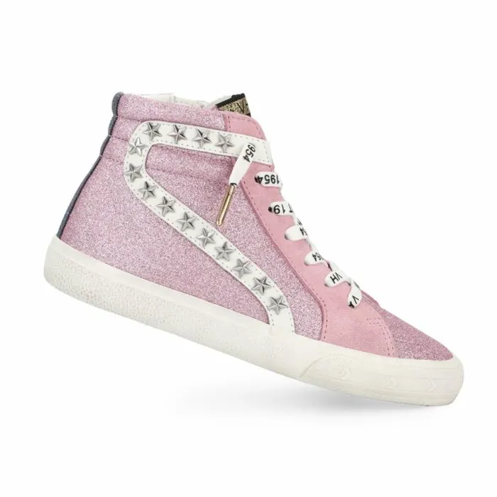 Women Vintage Havana High Tops KIDS WALLY HIGH 8211 PINK GLITTER Pink Glitter Women Vintage Havana High Tops KIDS WALLY HIGH 8211 PINK GLITTER Pink Glitter