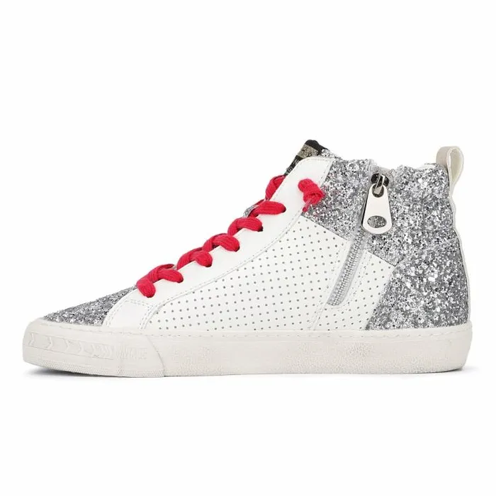 Women Vintage Havana High Tops LESTER 8211 SILVER GLITTER MULTI Silver Glitter Multi