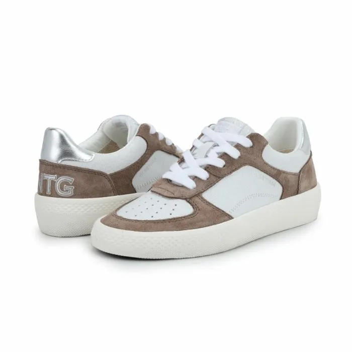 Women Vintage Havana Low Tops FAST 8211 WHITE LATTE White Latte