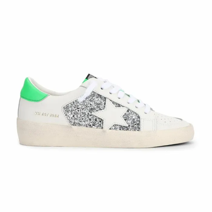 Women Vintage Havana Low Tops POSITIVITY 8211 GREEN Green