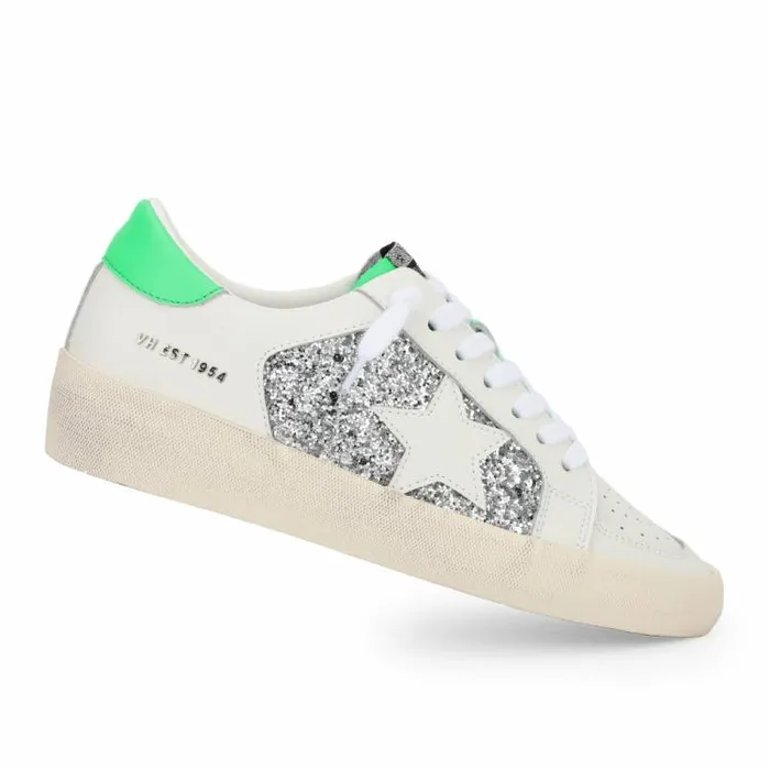 Women Vintage Havana Low Tops POSITIVITY 8211 GREEN Green