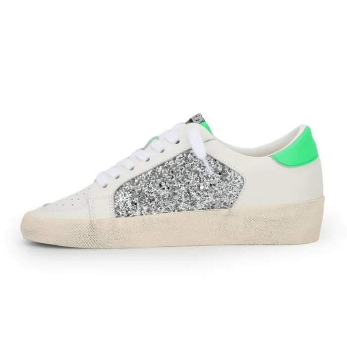 Women Vintage Havana Low Tops POSITIVITY 8211 GREEN Green