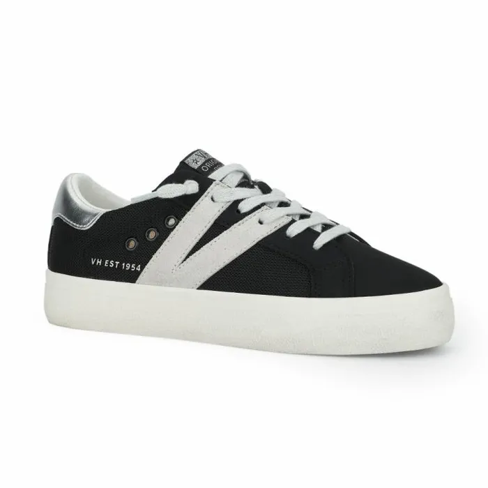 Women Vintage Havana Low Tops YAELEY 8211 BLACK MESH MULTI Black Mesh Multi