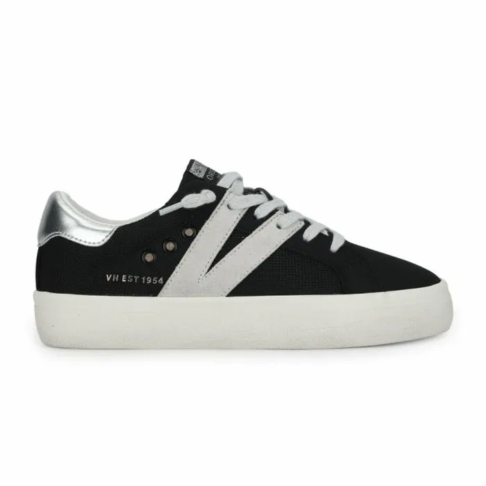 Women Vintage Havana Low Tops YAELEY 8211 BLACK MESH MULTI Black Mesh Multi