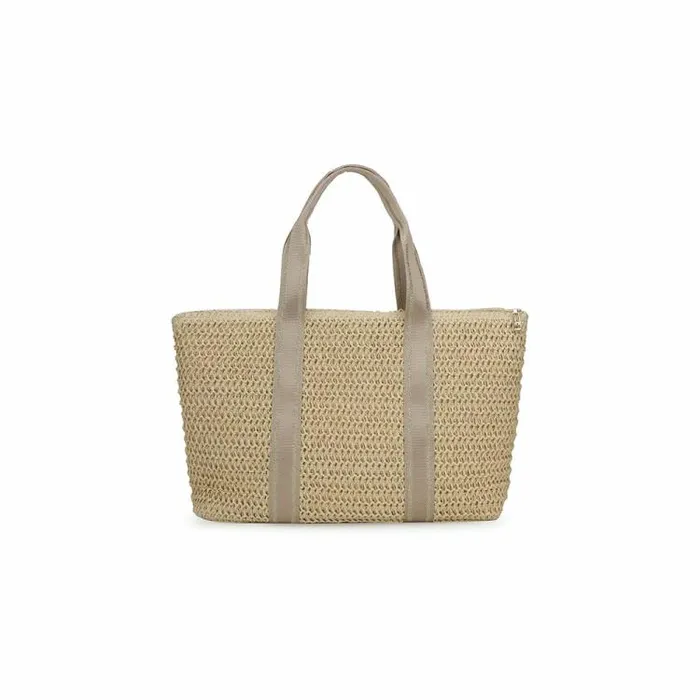 Women Vintage Havana Top Handle WOW BAG 1 8211 BEIGE