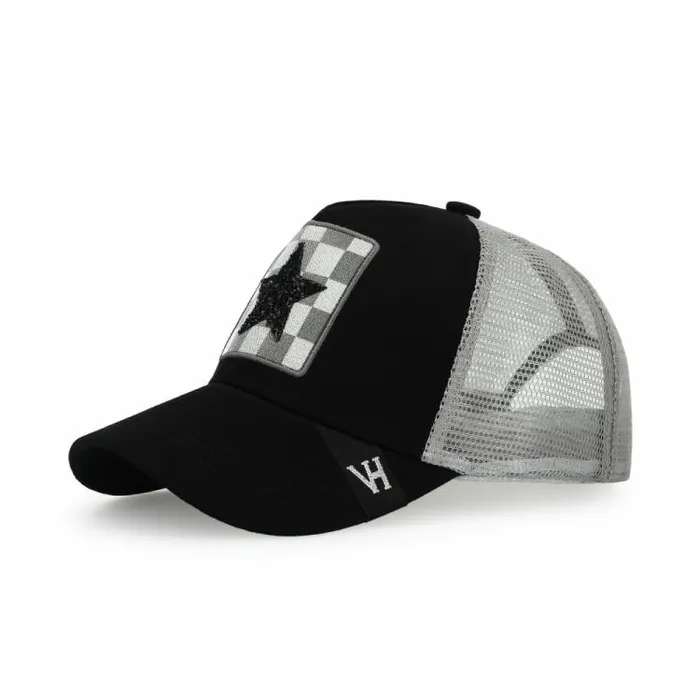 Women Vintage Havana Trucker Hat BECCA HAT