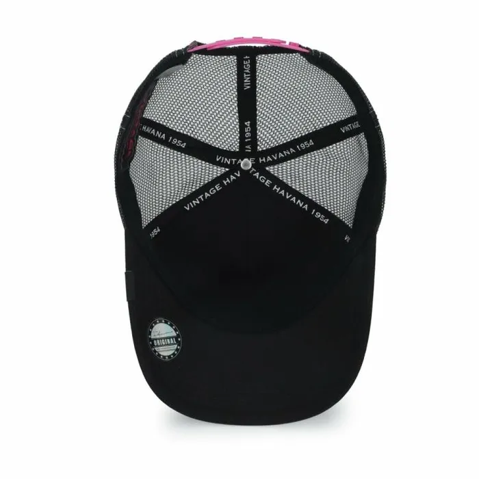 Women Vintage Havana Trucker Hat GLARE HAT