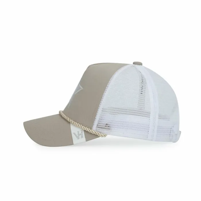 Women Vintage Havana Trucker Hat LEGEND 4 HAT Women Vintage Havana Trucker Hat LEGEND 4 HAT