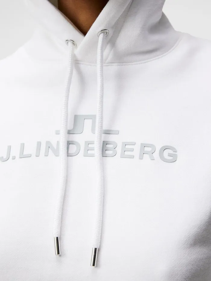 Women W Alpha Hood White JLindeberg Sweaters Women W Alpha Hood White JLindeberg Sweaters