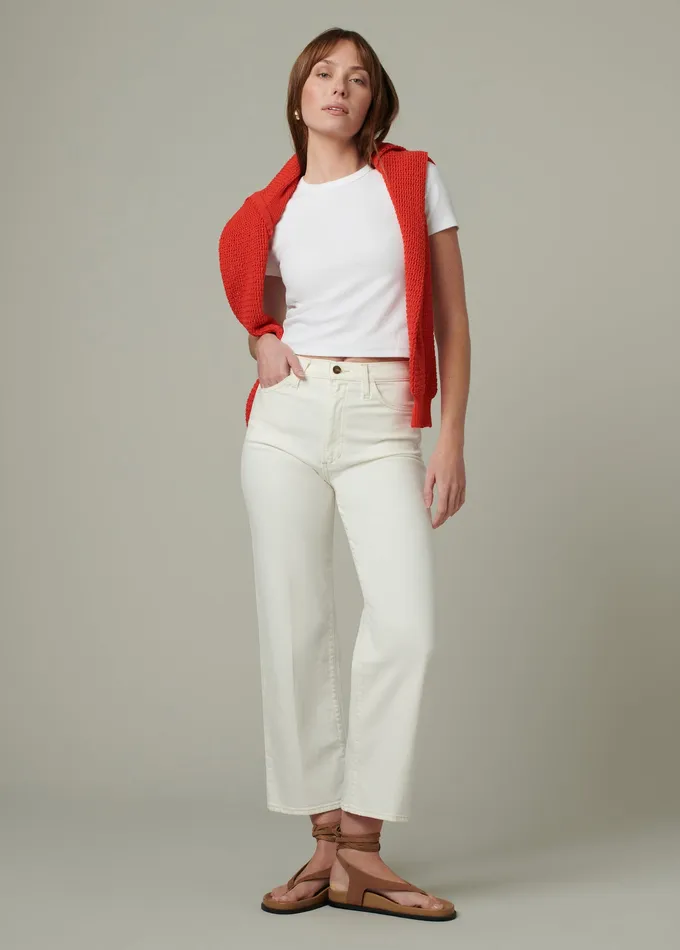 Women Wide Leg Joe8217s Jeans THE BLAKE Milk