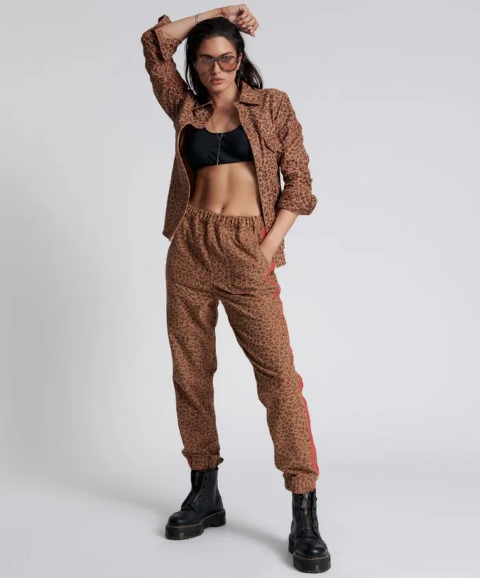 Women WILD THING SUEDE SHABBIES DRAWSTRING BOYFRIEND PANTS One Teaspoon Bottoms