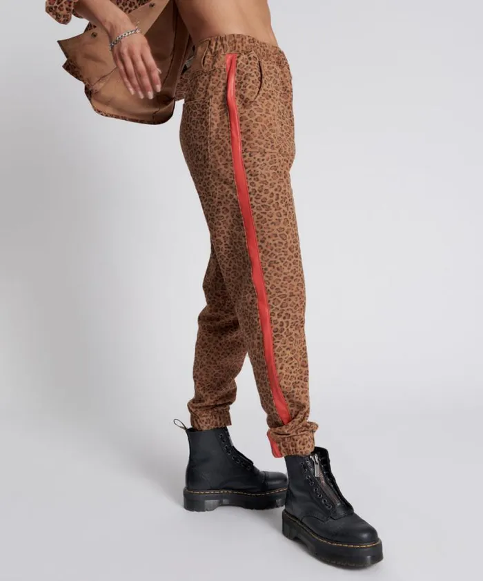 Women WILD THING SUEDE SHABBIES DRAWSTRING BOYFRIEND PANTS One Teaspoon Bottoms Women WILD THING SUEDE SHABBIES DRAWSTRING BOYFRIEND PANTS One Teaspoon Bottoms