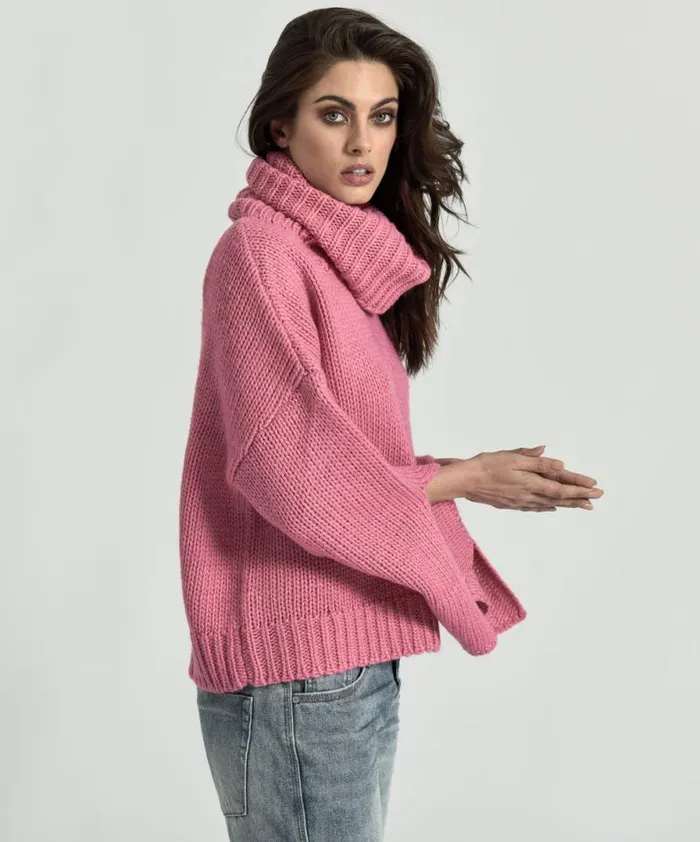 Women WINONA KEYHOLE ROLL NECK SWEATER One Teaspoon Knitwear Women WINONA KEYHOLE ROLL NECK SWEATER One Teaspoon Knitwear